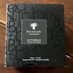 Baobab Collection Encre de Chine Candle - Black